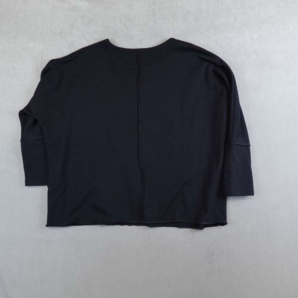 Spanx Dolman Sleeve Perfect Length Top Black 3/4 Sleeve Women Size XS - Picture 6 of 7